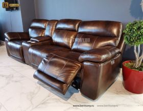 Диван Стерлинг с баром и реклайнерами цена