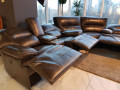 Угловой Диван Герберт с реклайнерами изображение